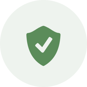 Green Badge w/Checkmark Icon